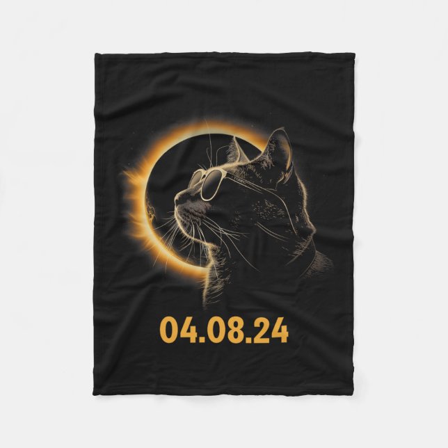 Manta Polar Eclipse solar Gato Eclipse solar Gafas Fun Gato (Anverso)