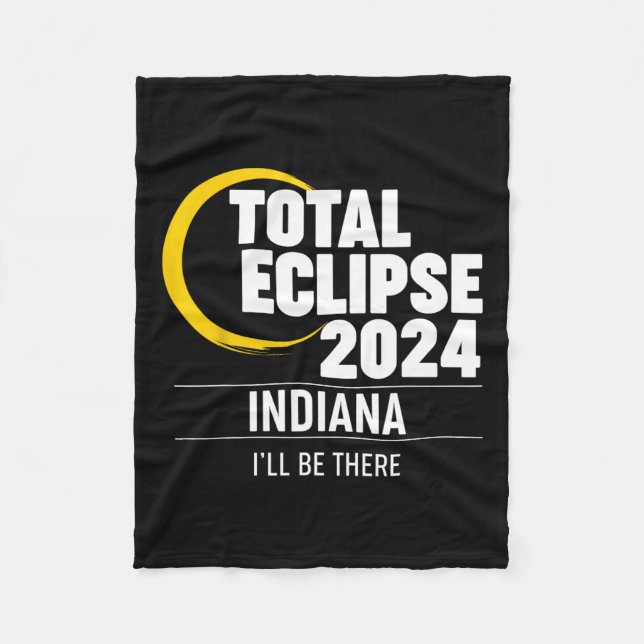 Manta Polar Eclipse solar Indiana 2024 (Anverso)