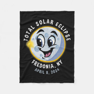 Manta Polar Eclipse solar lindo de Nueva York 8 de abril de 20