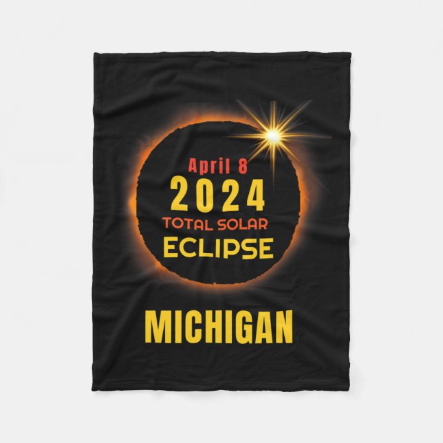 Manta Polar Eclipse solar total 2024 2024 040824 (Anverso)