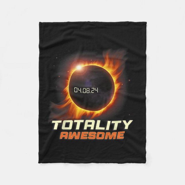 Manta Polar Eclipse solar total 2024 Totalidad asombrosa (Anverso)