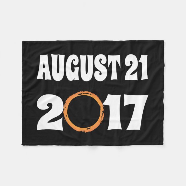Manta Polar Eclipse solar total 21 de agosto de 2017 (Frente (Horizontal))