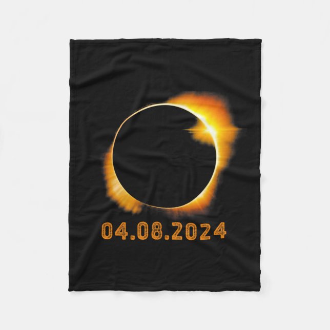 Manta Polar Eclipse solar total 8 de abril de 20242 (Anverso)