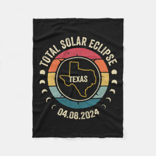 Manta Polar Eclipse solar total de Texas 2024 Totalidad americ
