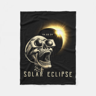 Manta Polar Eclipse total de camiseta 2024 Eclipse total 8 de