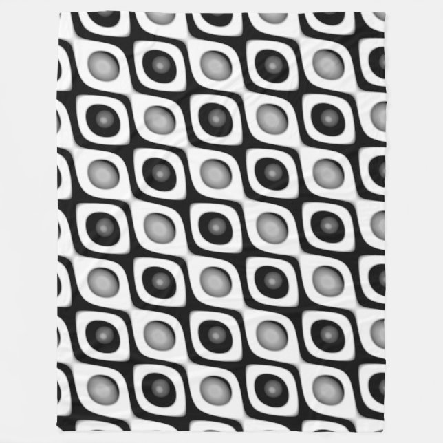 Manta Polar Eco Sphere 8k Seamless Pattern Blanket (Anverso)