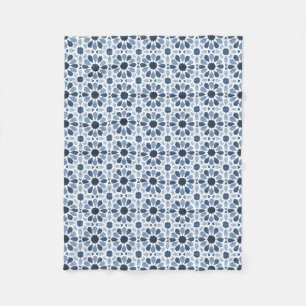 Manta Polar Ecos andaluces: Geometría Boho Marroquí