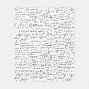 Manta Polar Ecuaciones escritas mano //de la matemáticas