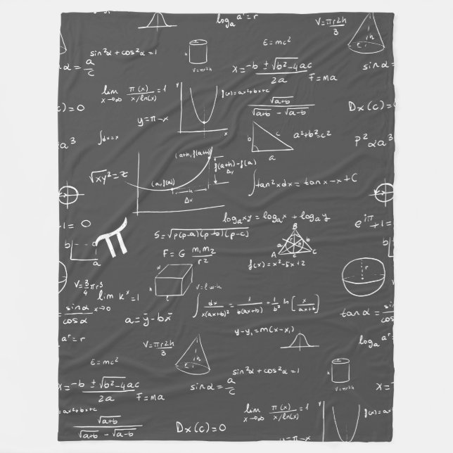 Manta Polar Ecuaciones matemáticas Fórmulas Álgebra Nerd (Anverso)