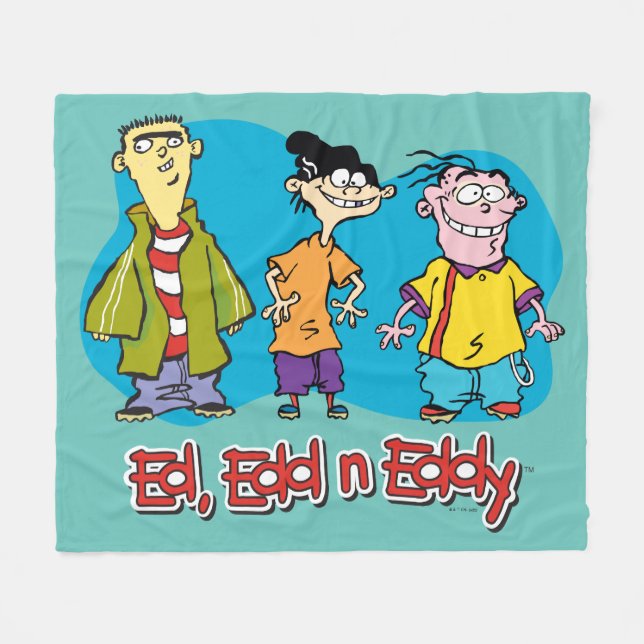 Manta Polar Ed, Edd, n Eddy Smiling (Frente (Horizontal))