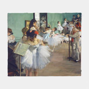 Manta Polar Edgar Degas - La clase de danza