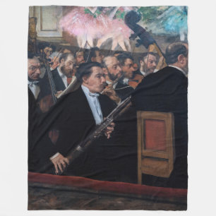 Manta Polar Edgar Degas - Orquesta en la Ópera
