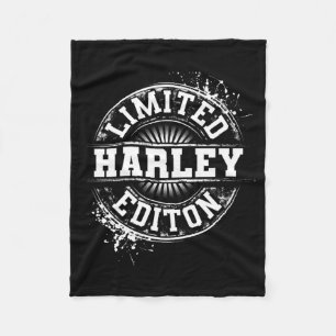 Manta Polar Edición de mentira de Harley divertida broma nombr