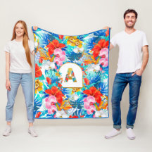 EDICIÓN INICIAL DEL Monograma de Flor Tropical Per