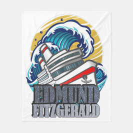Manta Polar Edmund Fitzgerald | Tributo al Barco Legendario