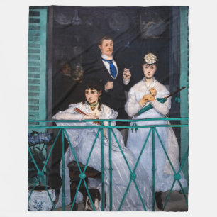 Manta Polar Edouard Manet - The Balcony / Le Balcon