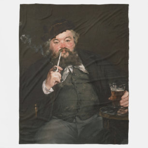 Manta Polar Edouard Manet - Un buen vaso de cerveza / Bock de