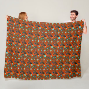 Manta Polar Edredón loco - diseño del extracto del fractal