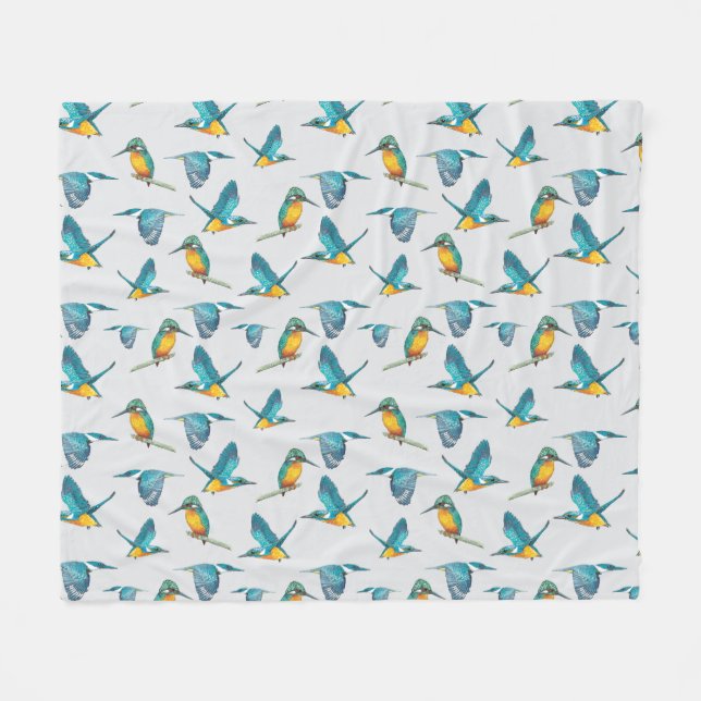 Manta Polar Eisvogel-Muster Leggings (Frente (Horizontal))