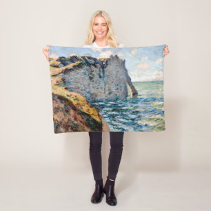 Manta Polar El Acantilado de Aval, Monet