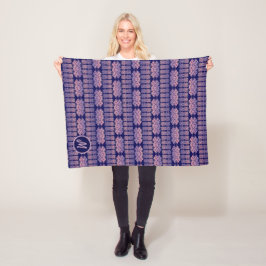 Manta Polar El africano étnico raya el modelo geométrico