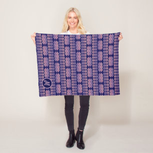 Manta Polar El africano étnico raya el modelo geométrico