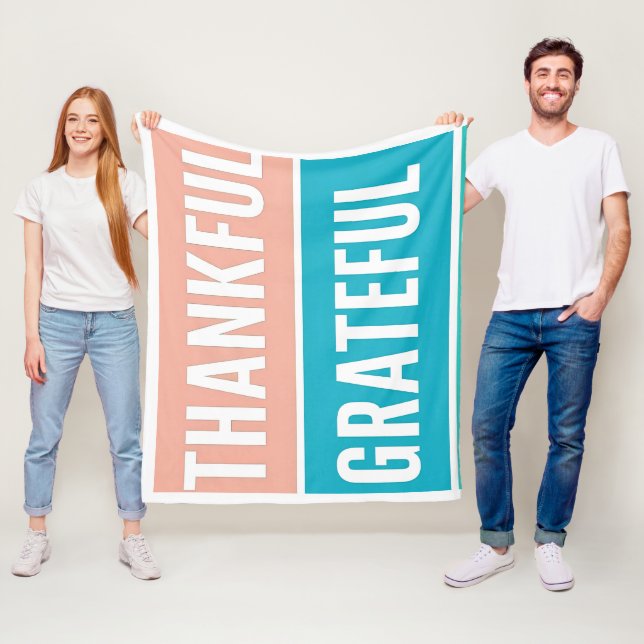 Manta Polar El Agradecido Día de Acción de Gracias con Estilo (In situ)