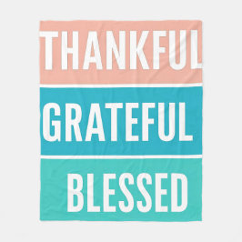 Manta Polar El Agradecido Día de Acción de Gracias con Estilo