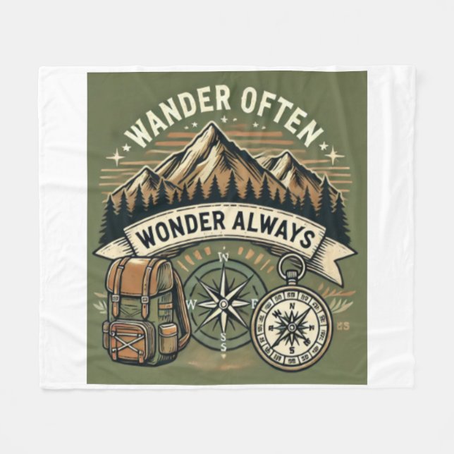 Manta Polar El amor a la naturaleza (Frente (Horizontal))