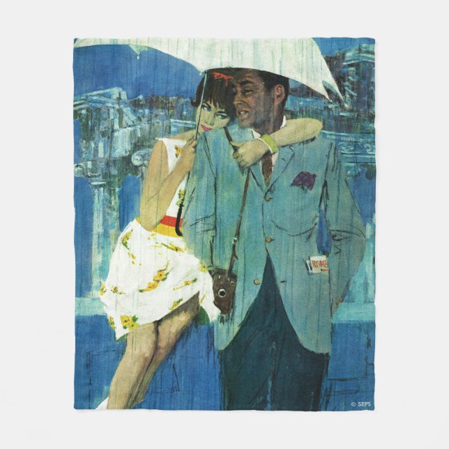 Manta Polar El amor llega a la Srta. Lucas (Anverso)