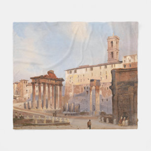 Manta Polar El antiguo Foro Romano (de Ippolito Caffi)