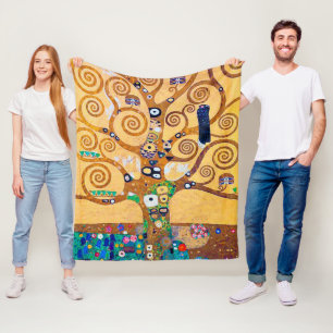 Manta Polar El árbol de la vida (detalle), Klimt