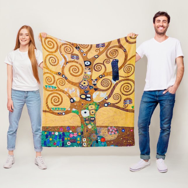 Manta Polar El árbol de la vida (detalle), Klimt (In situ)