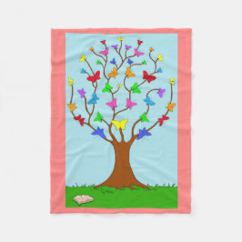 Manta Polar El árbol de mariposa