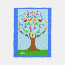 Manta Polar El árbol de mariposa