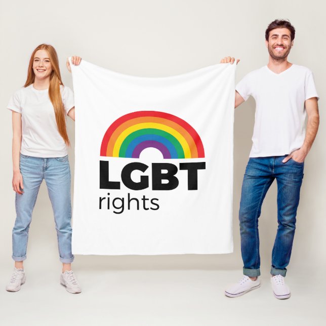 Manta Polar El arcoiris de los derechos LGBT (In situ)