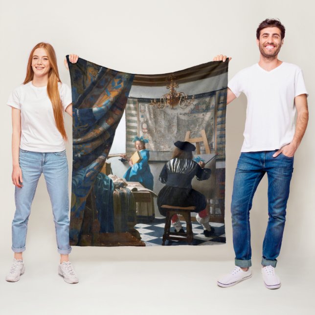 Manta Polar El arte de la pintura, Johannes Vermeer (In situ)