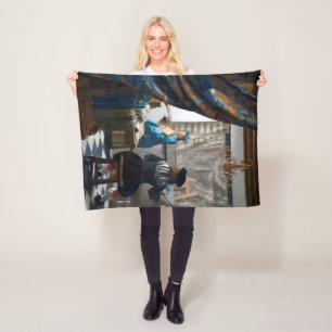 Manta Polar El arte de la pintura, Johannes Vermeer, 1666-1667