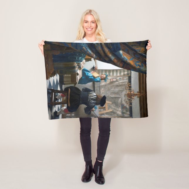 Manta Polar El arte de la pintura, Johannes Vermeer, 1666-1667 (In situ)