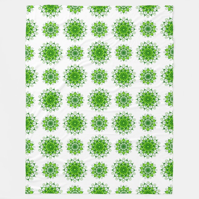 Manta Polar el arte de mandala (Anverso)