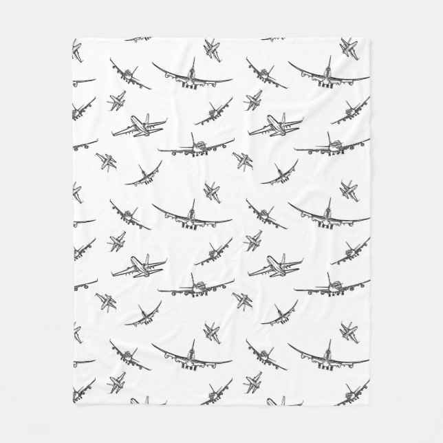 Manta Polar El avión bosqueja // (Anverso)