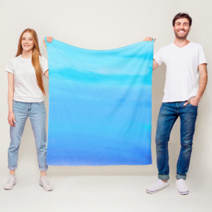 Manta Polar El azul como el arte abstracto del cielo
