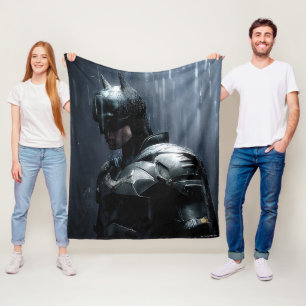 Manta Polar El Batman en la lluvia