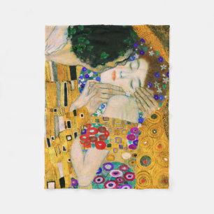 Manta Polar El beso de Gustav Klimt