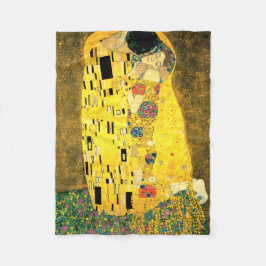 Manta Polar El beso de Gustavo Klimt