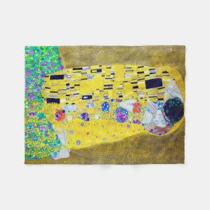 Manta Polar El beso, Gustav Klimt