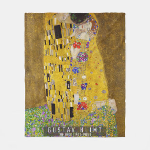 Manta Polar El beso - Gustav Klimt