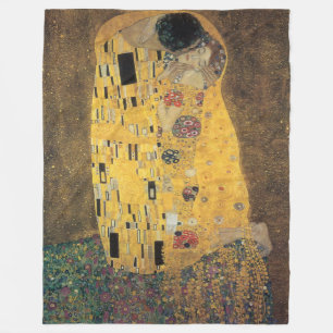 Manta Polar El Beso, la reproducción, la pintura de Gustav Kli