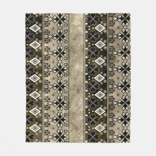 Manta Polar El Boho Grunge étnico: Patrón colorido