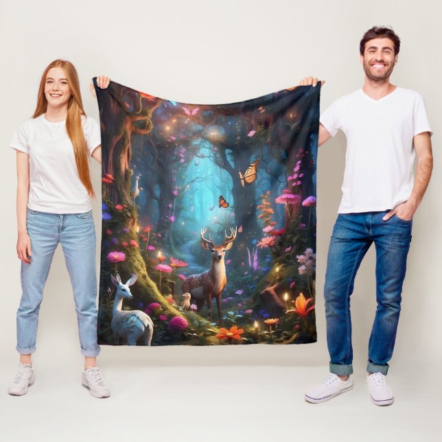 Manta Polar El Bosque Encantado un Oasis Místico (In situ)